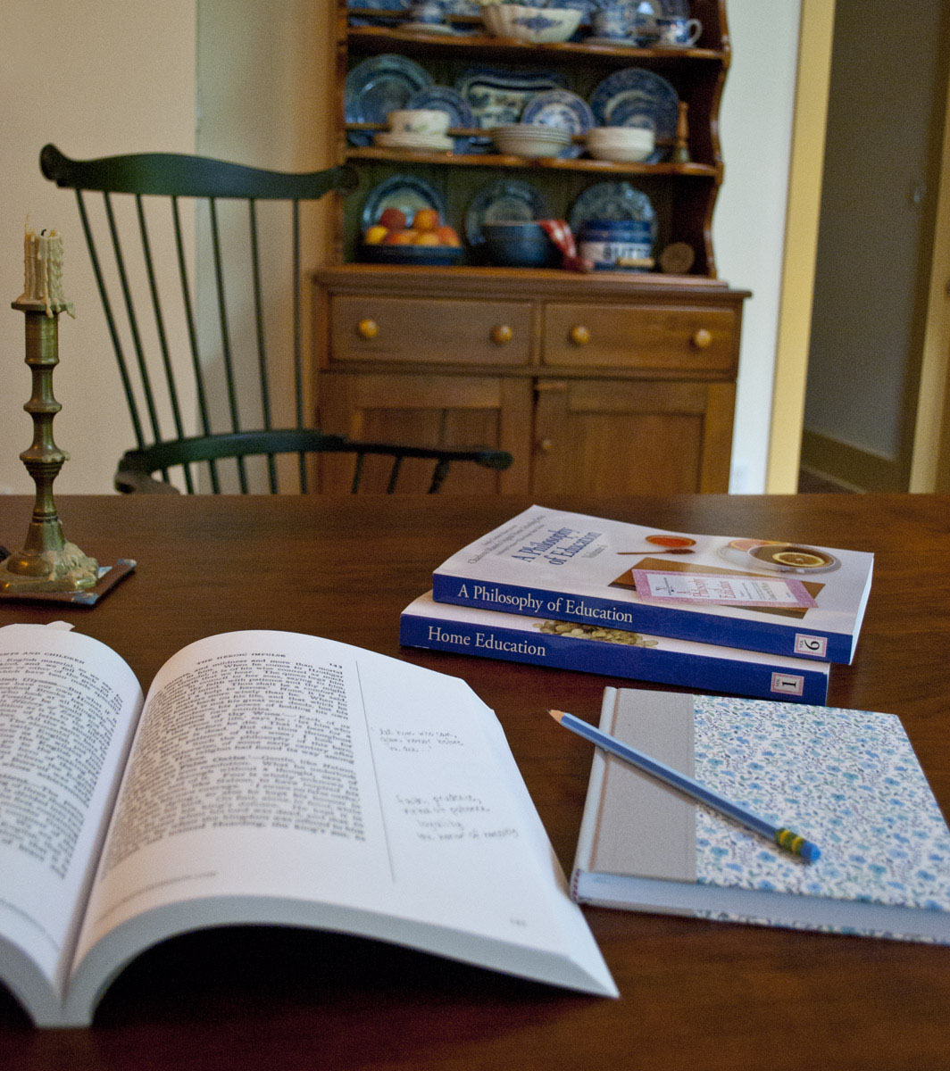 The Original Home Schooling Series: Study Edition books in kitchen 2